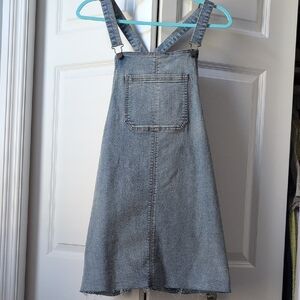 Denim Overall Dress